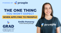 Was there anything that surprised you about the application process? Something you weren’t expecting?
